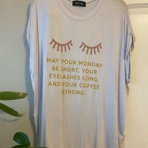 Eyelash t shirt